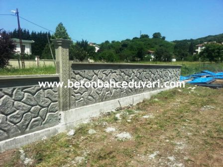 Beton Bahçe Duvarı Kalıpları ve Modelleri