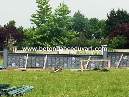 Beton Bahçe Duvarı Kalıpları ve Modelleri