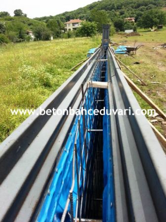 Beton Bahçe Duvarı Kalıpları ve Modelleri