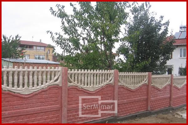 Beton Bahçe Duvarı Kalıpları ve Modelleri