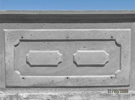 Beton Bahçe Duvarı Kalıpları ve Modelleri